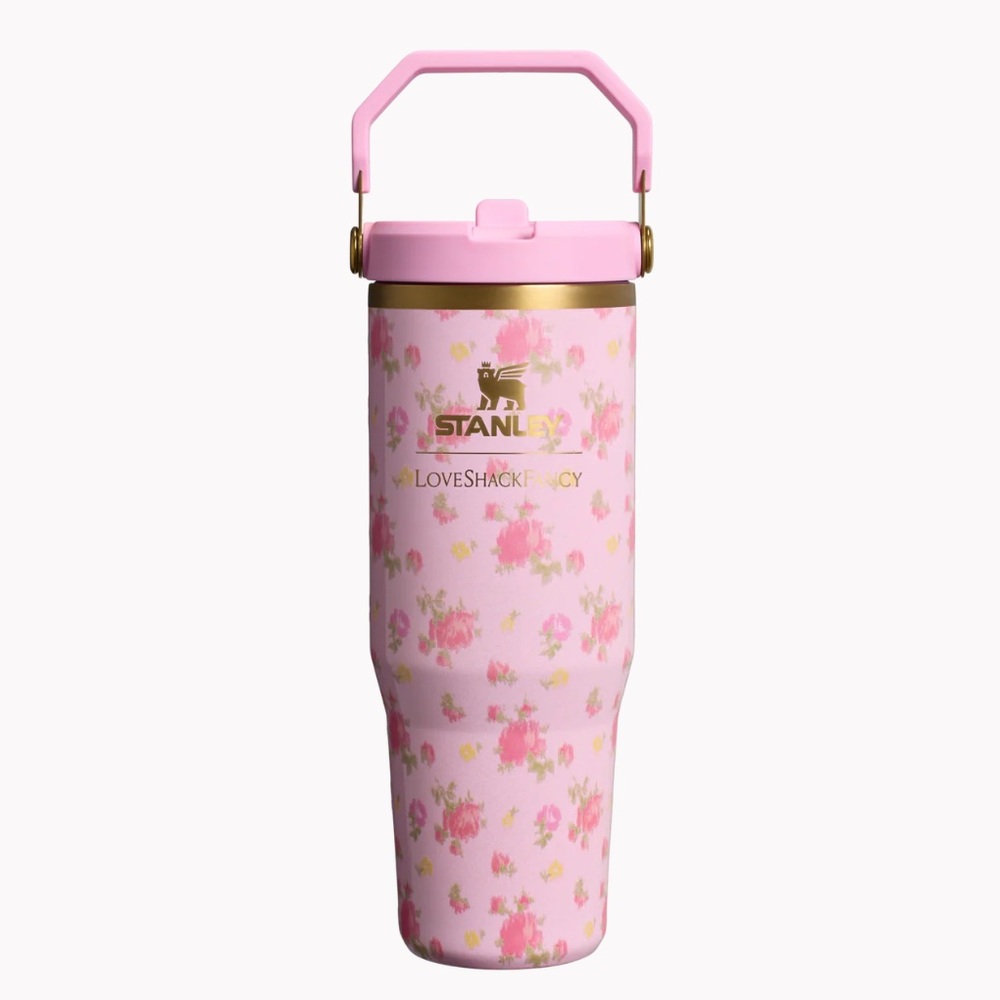 Stanley 1913 x LoveShackFancy IceFlow™ Flip Straw Tumbler | 30 OZ - Ibiza Sunset